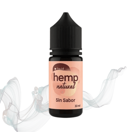 E-liquid CBD Natural Hemp para vapear, sin sabor