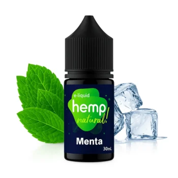 E-liquid CBD Natural Hemp para vapear, sabor menta